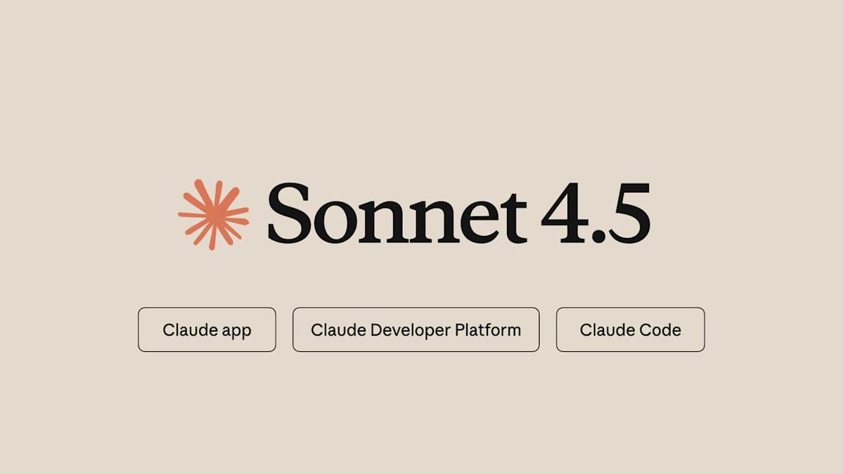 daksh_23_'s tweet image. 🚨Day 7 |  #100DaysOfTech 

🔥Sonnet 4.5 is here and already getting popular…….

Everyone is calling Sonnet 4.5 ‘the best coding model’ — and maybe they’re right. But the critics saying it fails at basic fact checks? Also probably right. #AItruth”