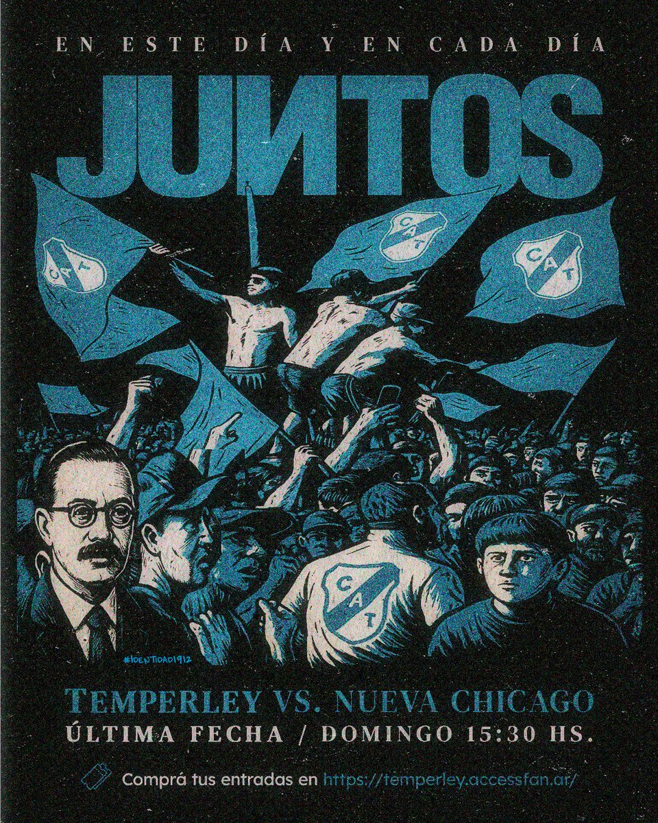 ⛽️ Este domingo #JuegaElCele a las 15:30 y hay misa en el Alfredo Beranger. Nos jugamos todo y lo logramos junTos 🩵. 

Comprá tus entradas de manera virtual por acá: shorturl.at/vBFu6.

👩🏻‍🦱🧑🏽👨🏼‍🦳 Socios y socias con cuota al día ingresan sin cargo a la popular.