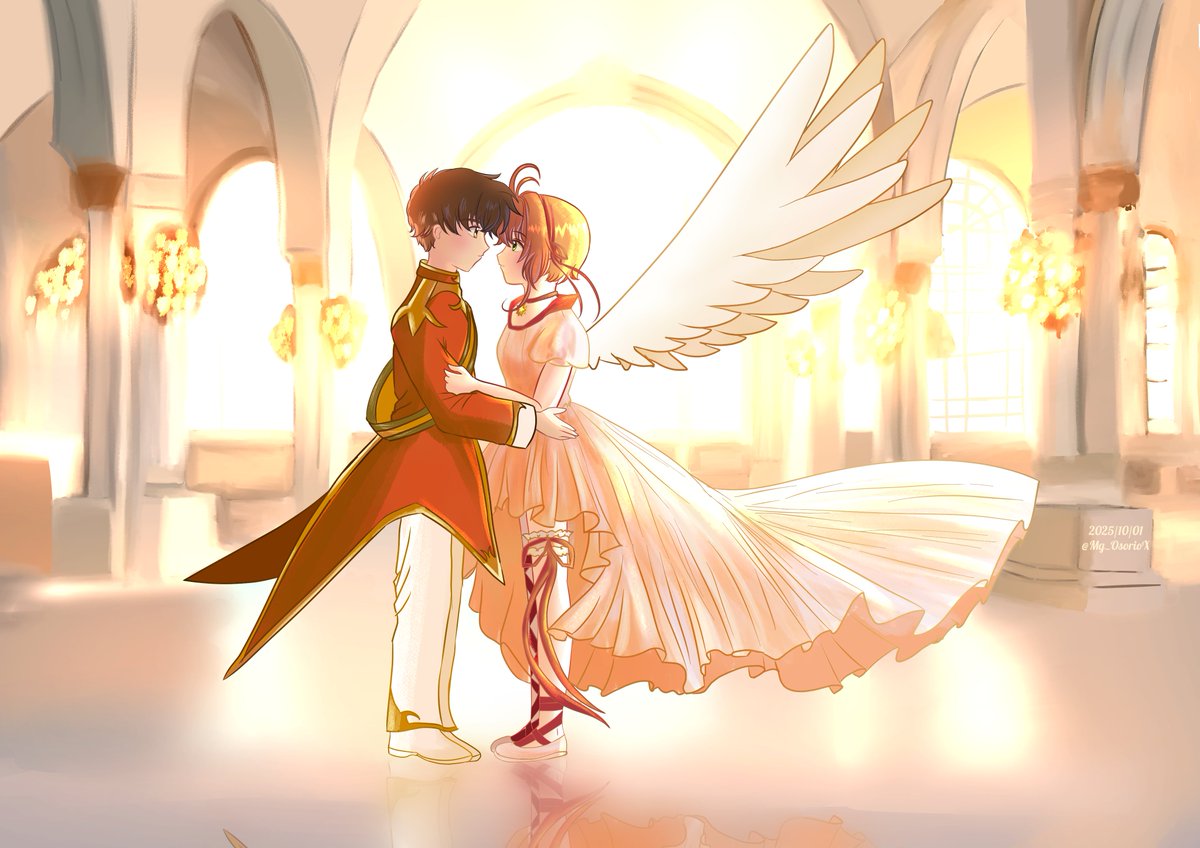 小狼×さくら🌸🐺
#カードキャプターさくら #CardcaptorSakura #CCさくら #木之本桜 #syaoran #李小狼 #syaosaku #CLAMP