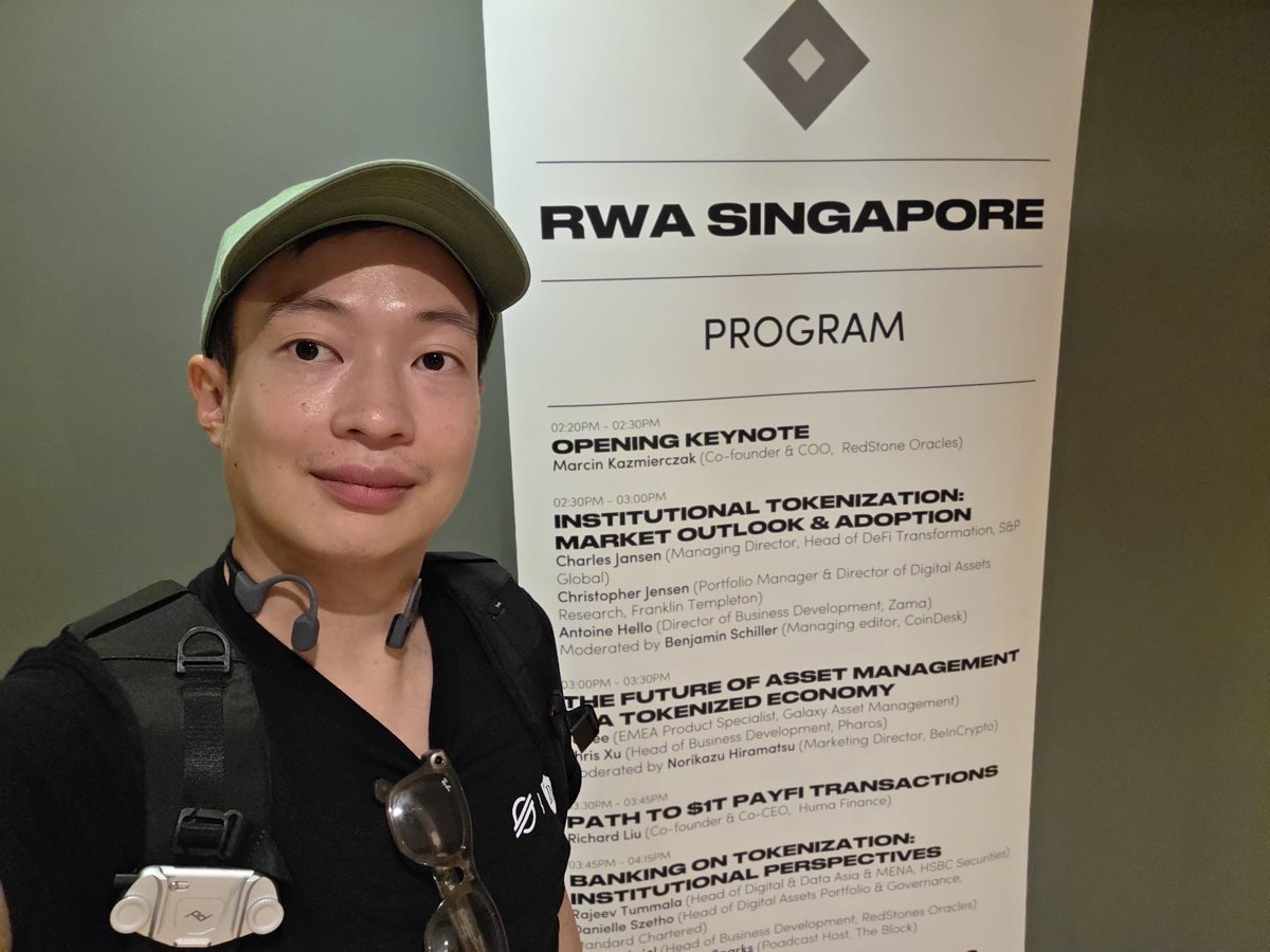 metafyed's tweet image. RWA is probably one of the hottest narrative at #TOKEN2049Singapore! It’s the most discussed topic at the conference. Expect more investments and developments in the space to grow the ecosystem… and we are all just getting started. 

Credit: @Ericistan