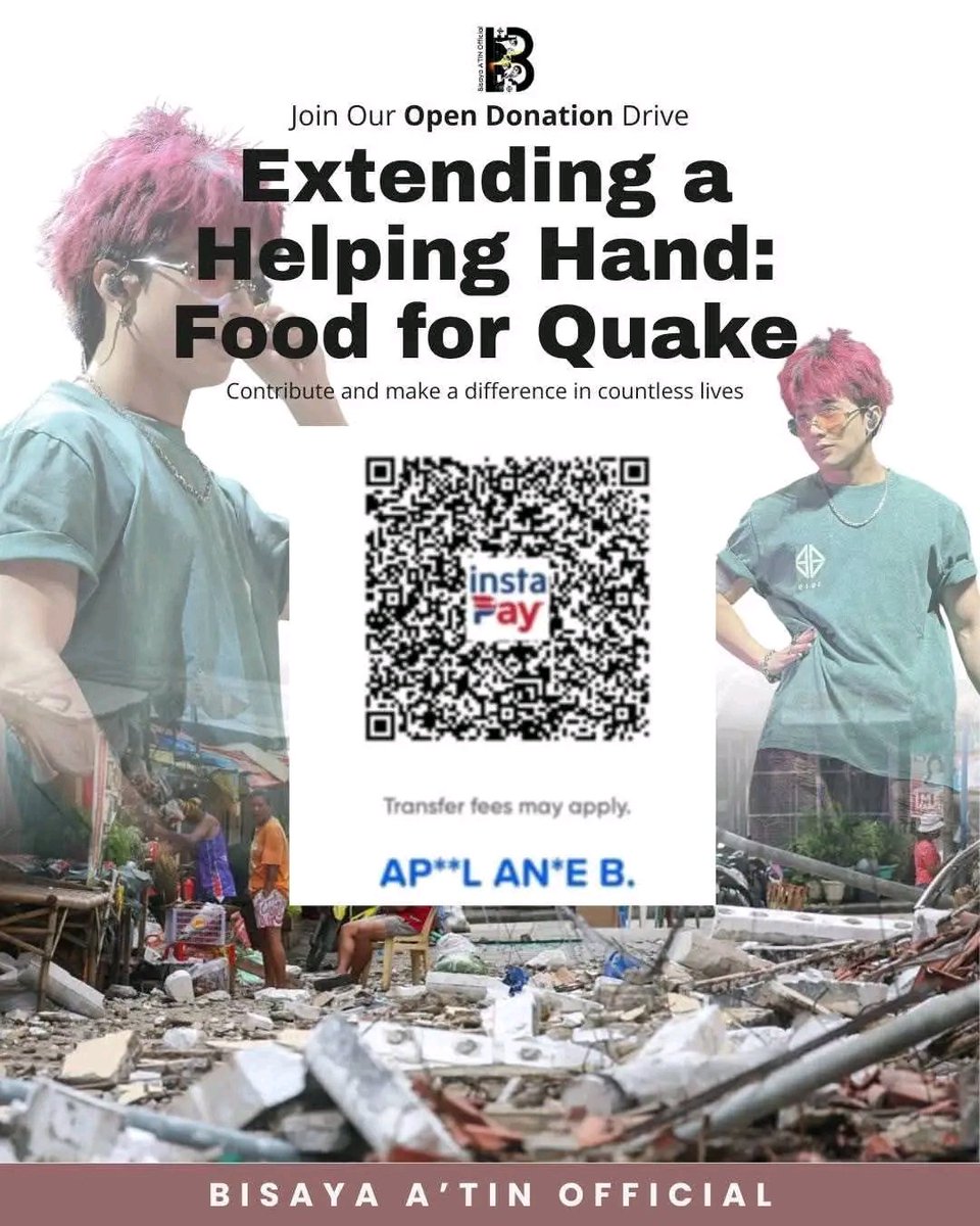 sheeeesh0917's tweet photo. This is not for clout nor to fit in the society. We really want to help. In celebration for Josh Cullen's birthday, we are going help the earthquake victims. 

For those who wish to help, we still accept any kind of donation but for monetary, you can send it here.  Thank you sm. https://t.co/TzorXMz9IK