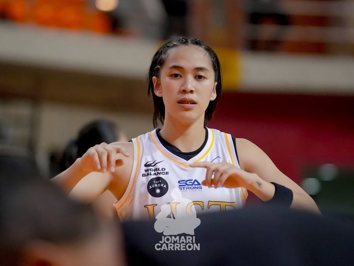 The most annoying player in the UAAP Women’s basketball division. Alam mo kasi na as long as naglalaro siya for USTe ehh napakahirap nilang talunin. Napakahusay at napakatalinong maglaro.