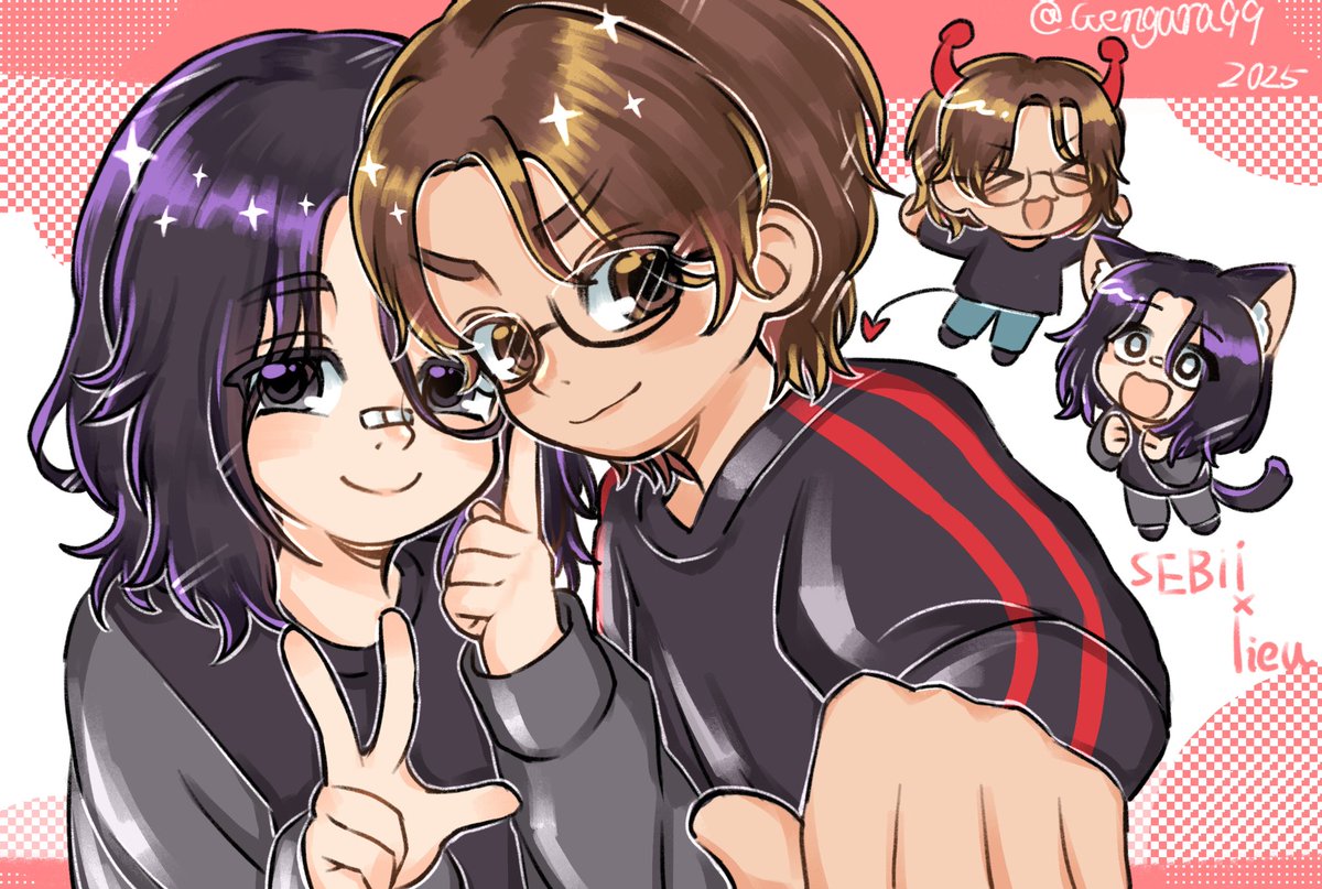 GENGARA99's tweet photo. Try drawing something different
@notlieu @sebseb122_
#illustration #fanart #sebii #lieu https://t.co/sAcsIwAvM5