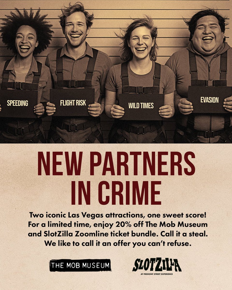 Fremont Street Exp (@fselv) on Twitter photo No getaway car needed for this criminally good deal. No getaway car needed for this criminally good deal.