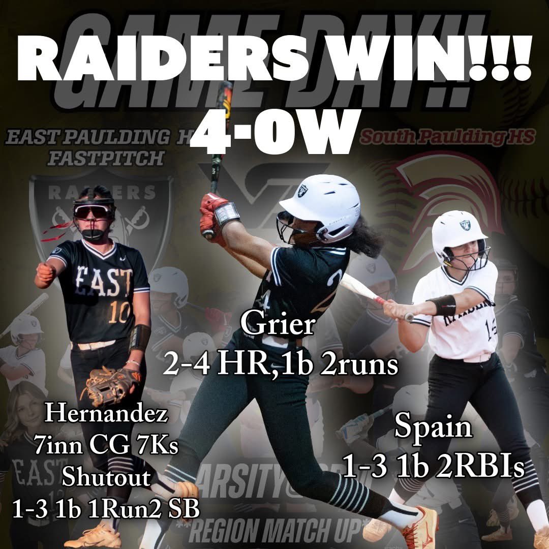 East Paulding High School Softball tweet media