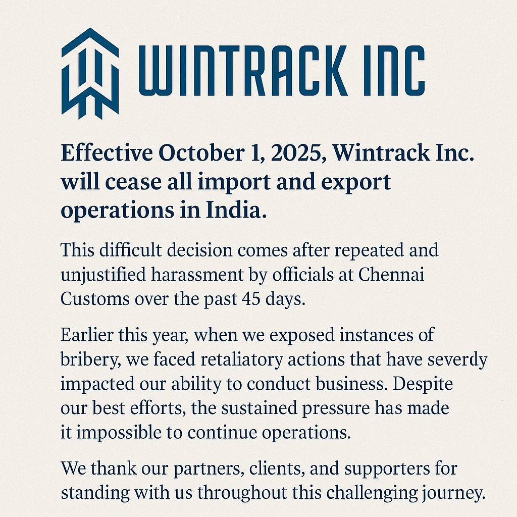 dinesh_arora1's tweet image. Points to ponder for GOI.
Inspite of direct grievance mechanism if these major issues still exist and increasing,  in Customs and other places then it may lead to institution failure. Time to set accountability, fix the issues and have mechanism to track success and sustained…