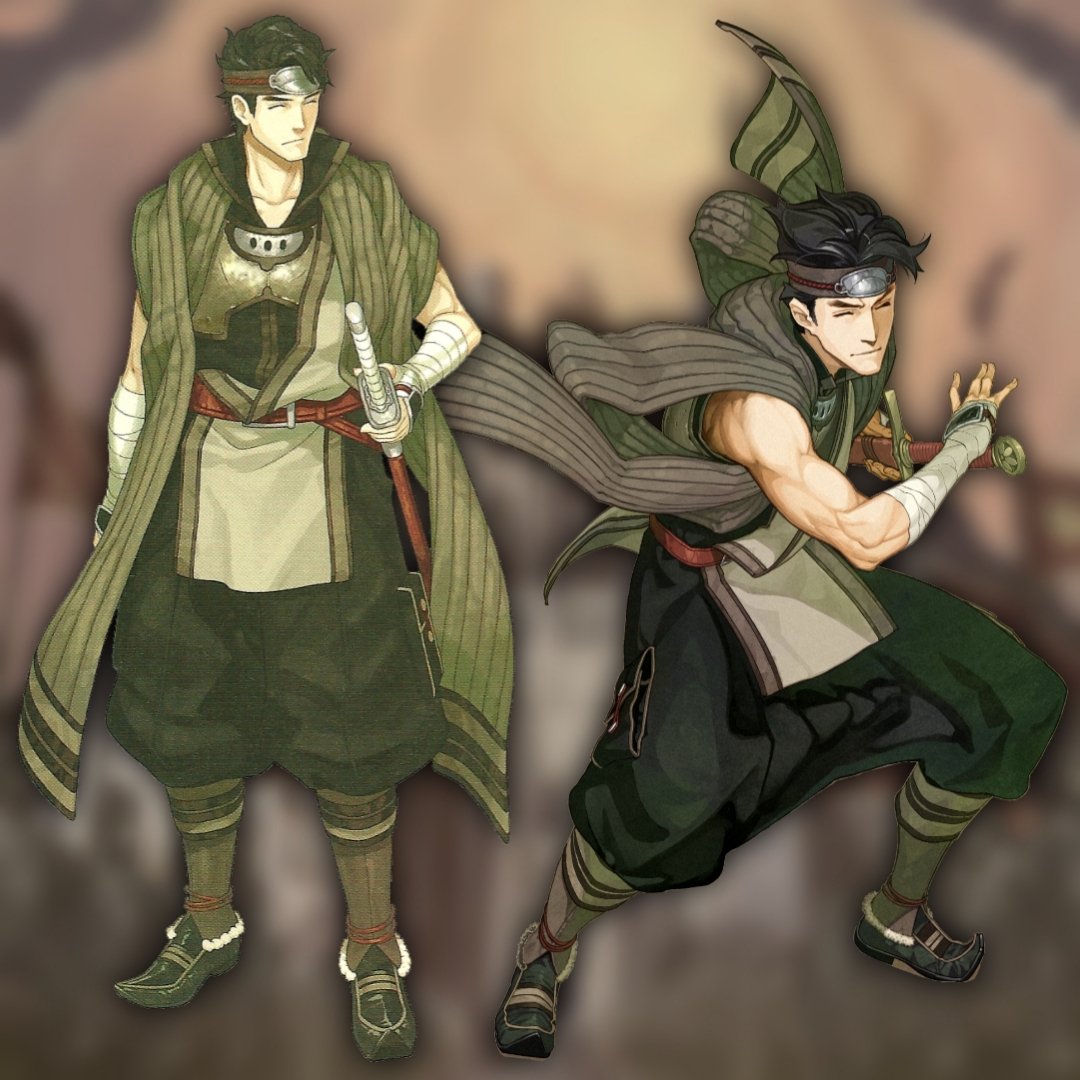 FEEchoesBot's tweet image. Official Character &amp;amp; Portrait Art:
Kamui