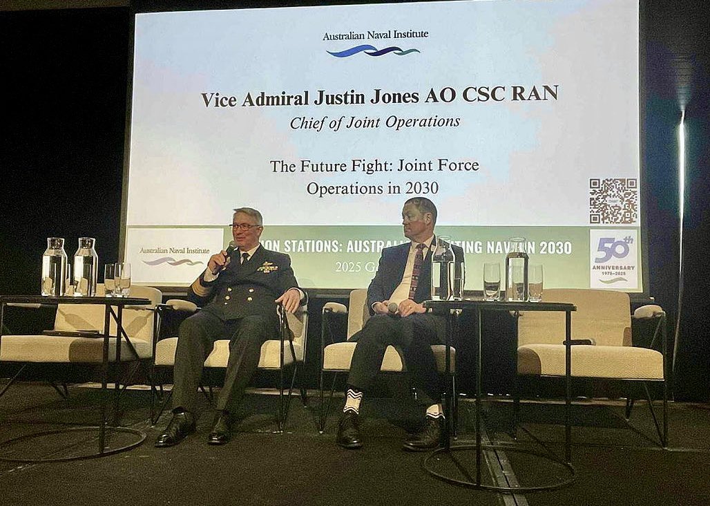 Vice Admiral Justin Jones AO CSC RAN tweet media