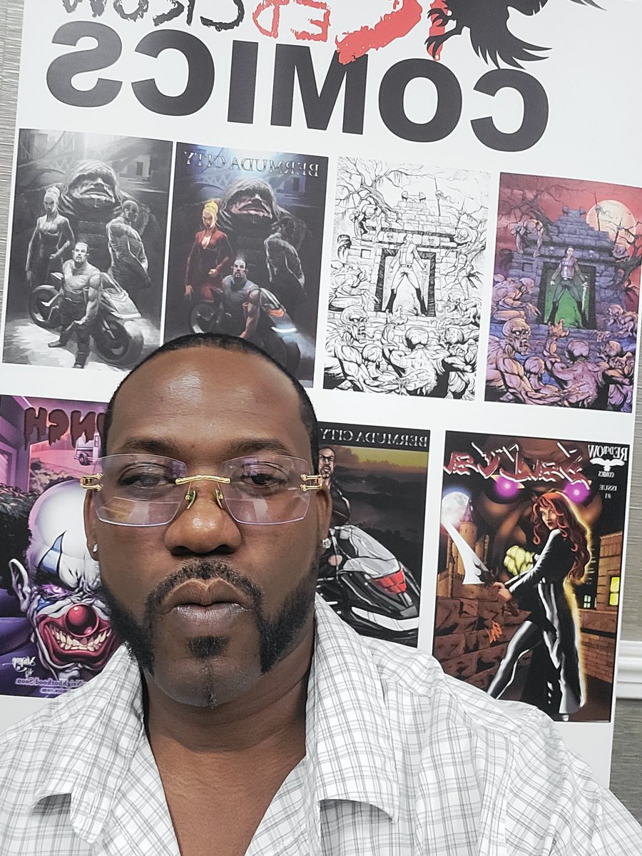 Otonadakecon... 🤙🥷🏾 #comiccon #comiccon2025 #redcrowcomics #comics #artistlife