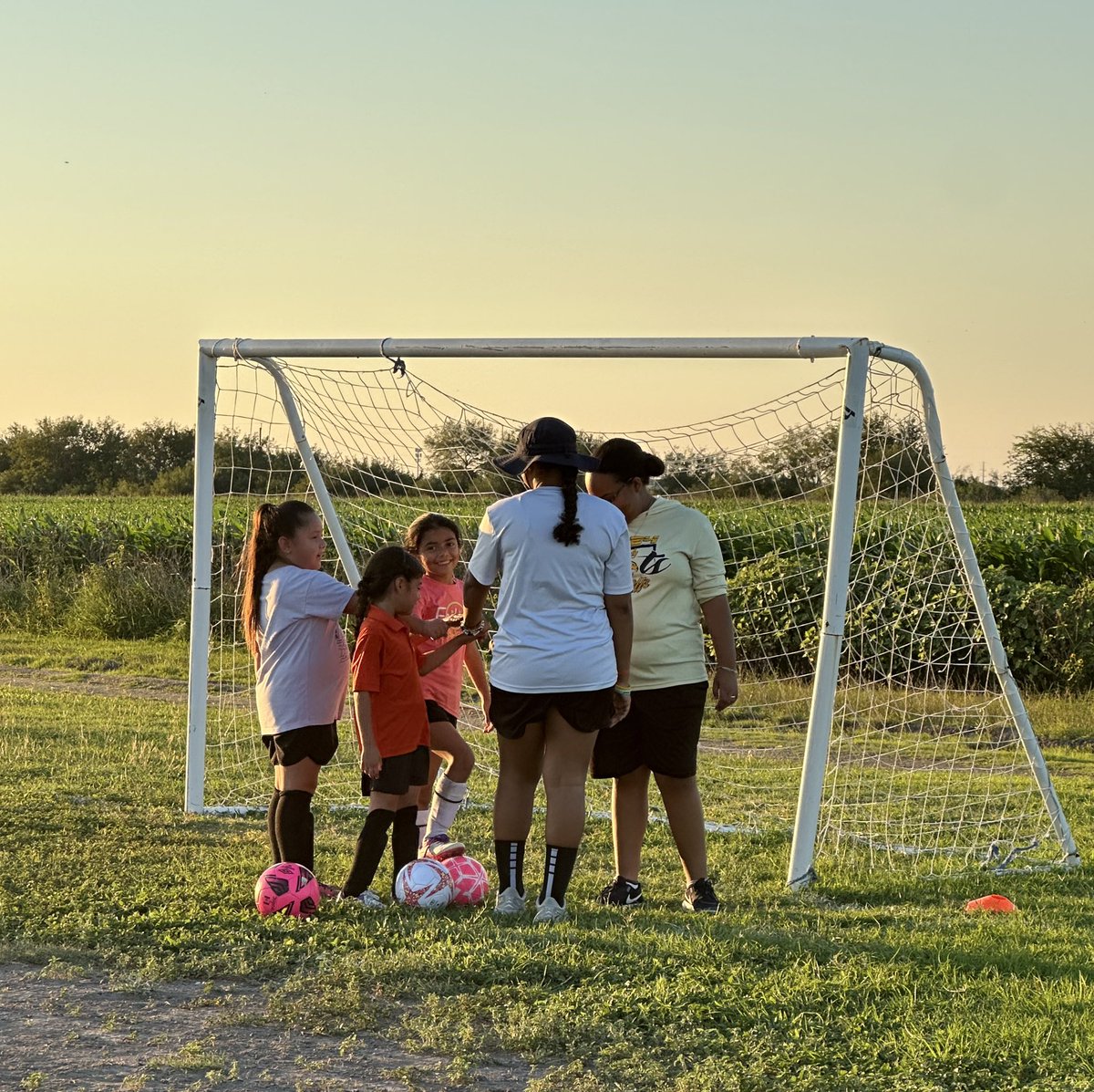 My girl ❤️ I catch myself in awe of how much she’s grown. ⚽️  That smile is priceless 🥹