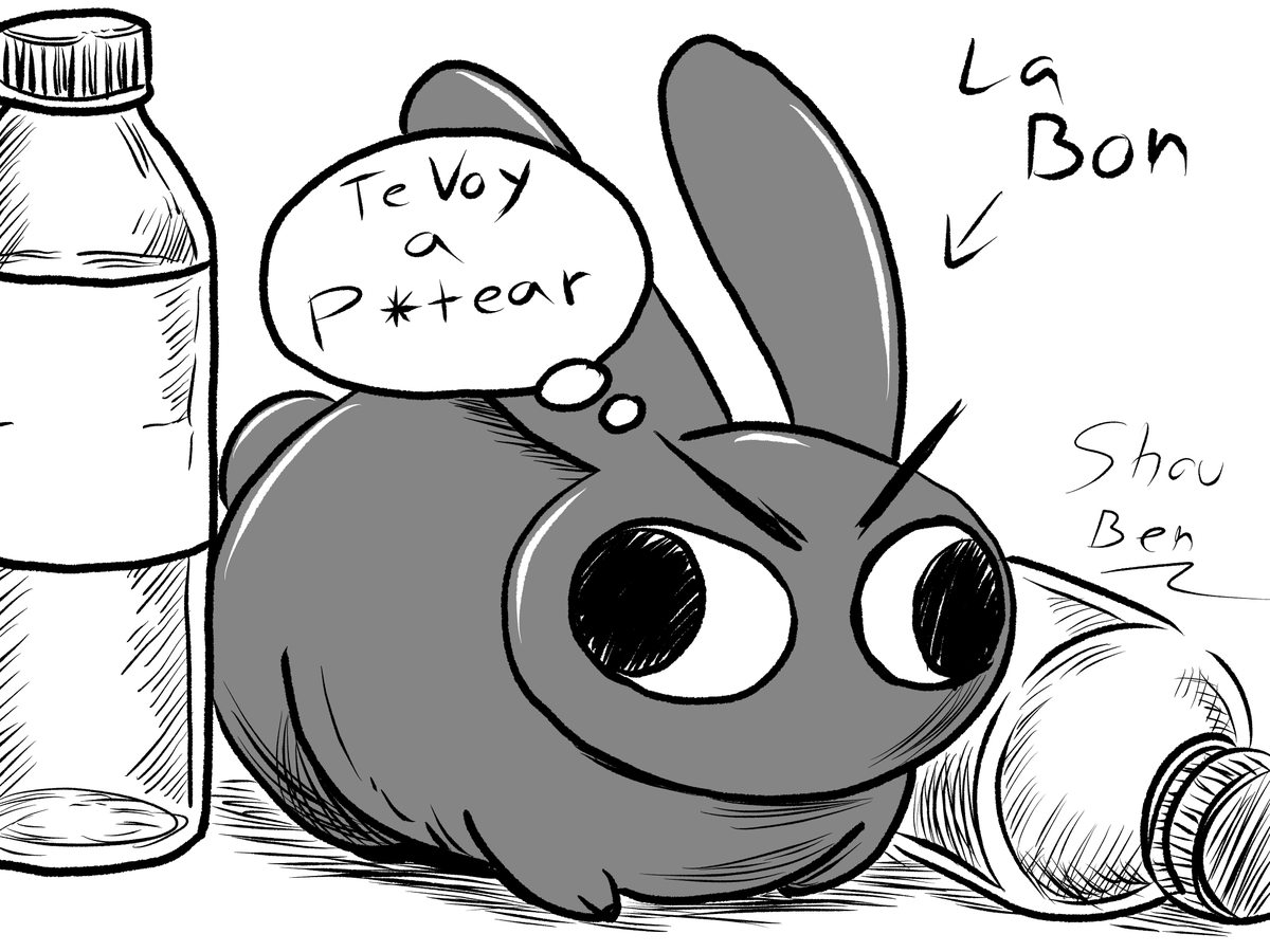 Shou_Ben's tweet photo. #inktober2025 día 2, El espíritu animal de mi amiga la Bonifacia @alone_bonnie1 

#ink #digitalart #bunny #mjoramiga https://t.co/9J1itqB5AO