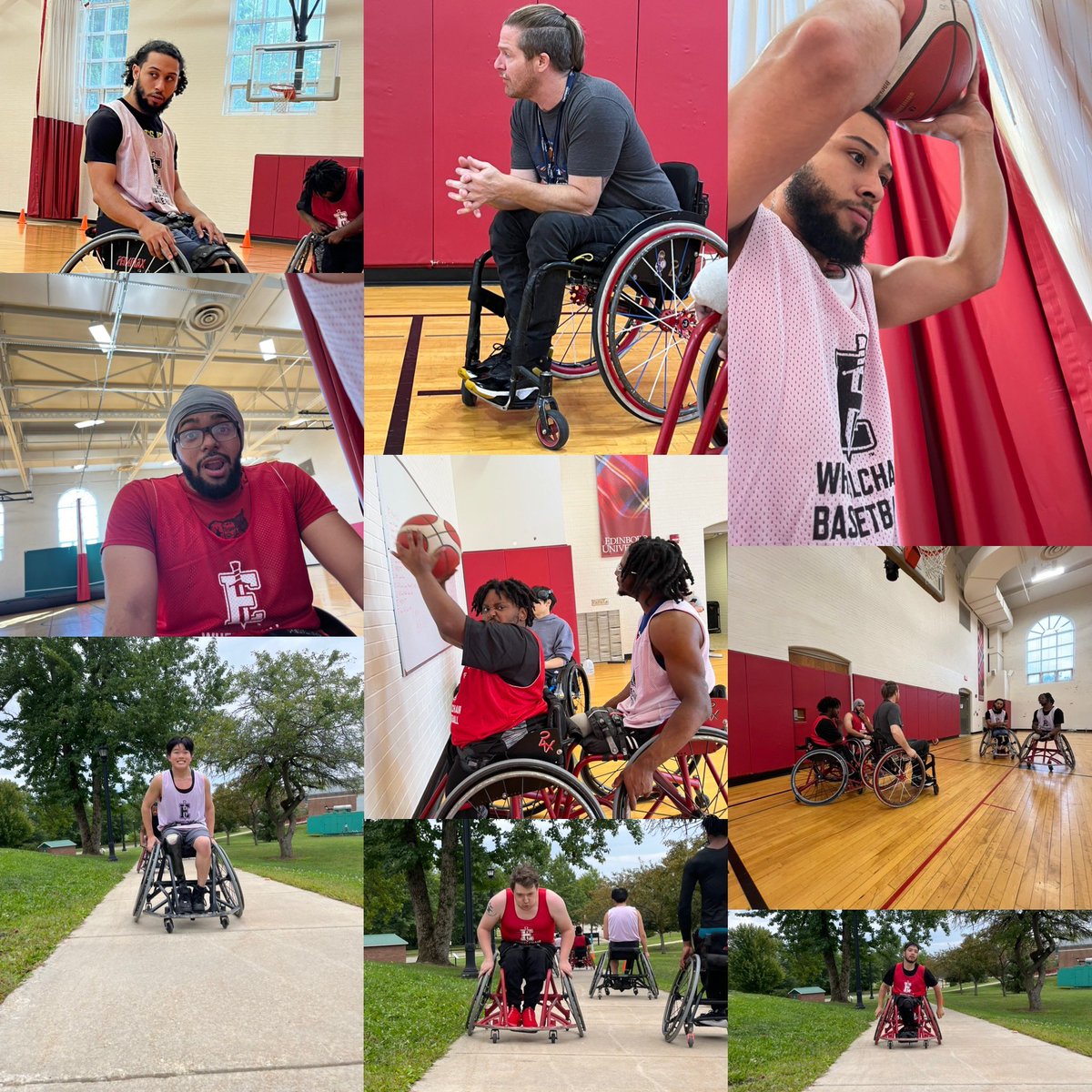 Edinboro Wheelchair Basketball tweet media