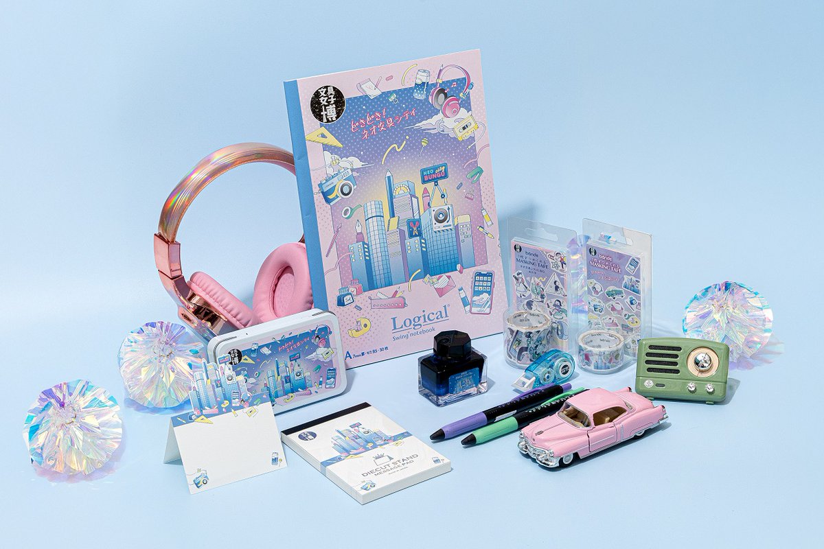 新品未開封】 紙博、文具女子博限定 オビワン マーメイド製薬缶 新商品