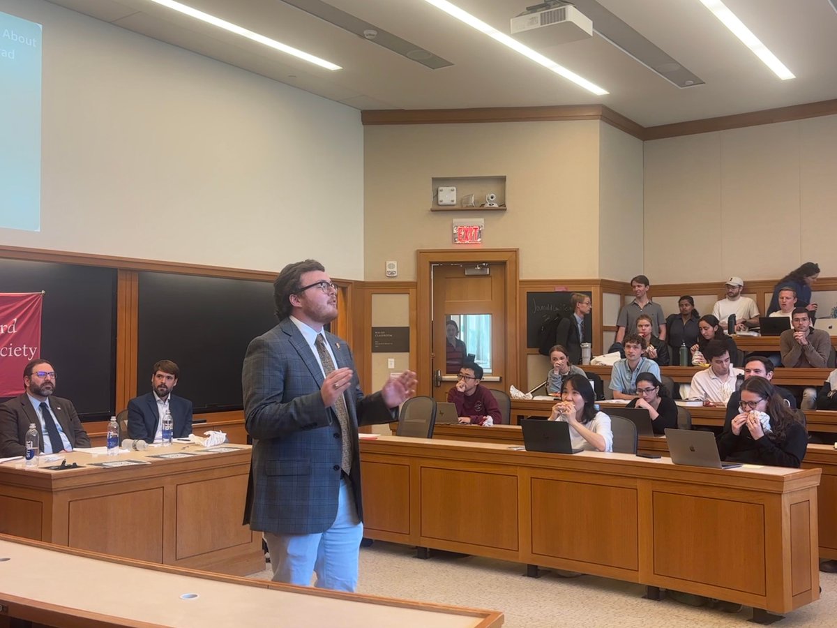 Harvard Federalist Society tweet media
