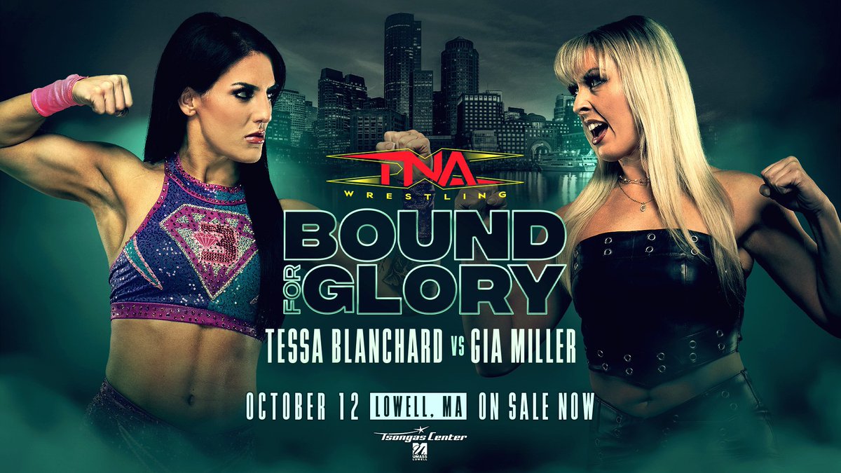 WrestlingCovers's tweet photo. 🚨🚨🚨🚨

GIA MILLER WILL WRESTLE FOR THE FIRST TIME IN TNA AT BOUND FOR GLORY!!

KICK. HER. A$$!!! #TNAiMPACT https://t.co/b9f31MvS5d
