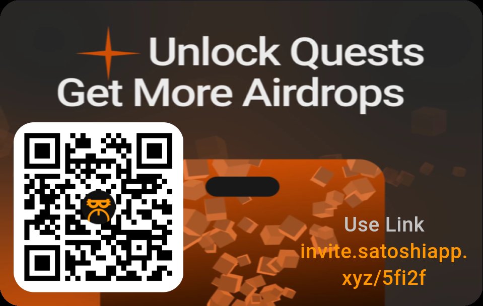 manumohan007m's tweet photo. https://t.co/s42BWb15qV 
Join me on Satoshi App, trusted by 16M+ users. Earn free tokens from top web3 projects. It's quick and easy to sign up. Let's grow our crypto portfolios together! https://t.co/ZwxZWSuQKL