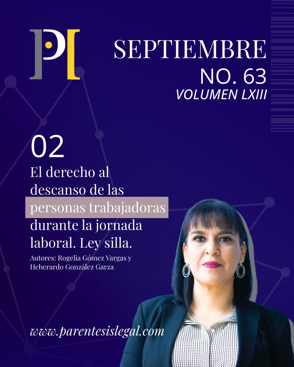 Porque el descanso no es un privilegio, es un derecho

Te invitamos a leer a <a href="/Rogelia_Gomez/">Rogelia Gómez Vargas</a>  y <a href="/HeberardoConH/">Heberardo González G.</a> 

parentesislegal.com/el-derecho-al-…