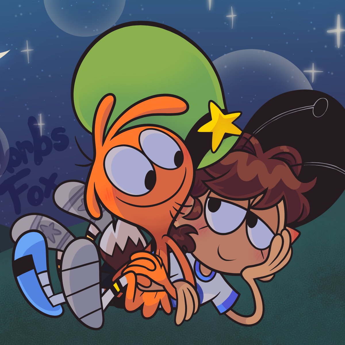 adorbsfox's tweet image. Teehee :3c
If it helps I’d wanna go on a double date w u and Caine but also put u two under a microscope but in the same vibe as that one fan song where the line goes “look at that were teeny tiny” 🤩🤩🤩