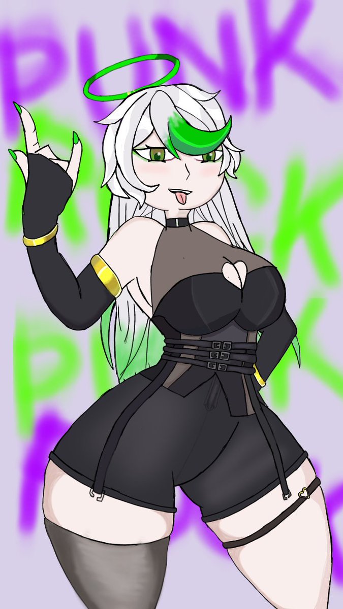 Un pequeño fanart del nuevo avatar de <a href="/Ana87id/">Anaid_vt 💜</a>  te quiero minion sumisa

#anyart