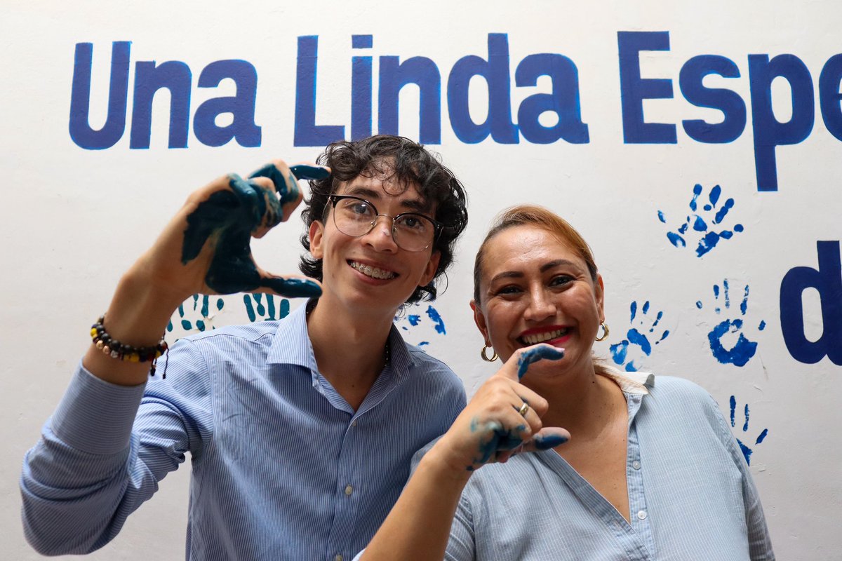 lindaperdomor's tweet photo. Los jóvenes 🙋🏻‍♂️🙋🏻‍♀️son el motor de las transformaciones sociales, y nos sentimos orgullos de escucharlos y apoyarlos siempre.💙 https://t.co/br2ME5vvcs