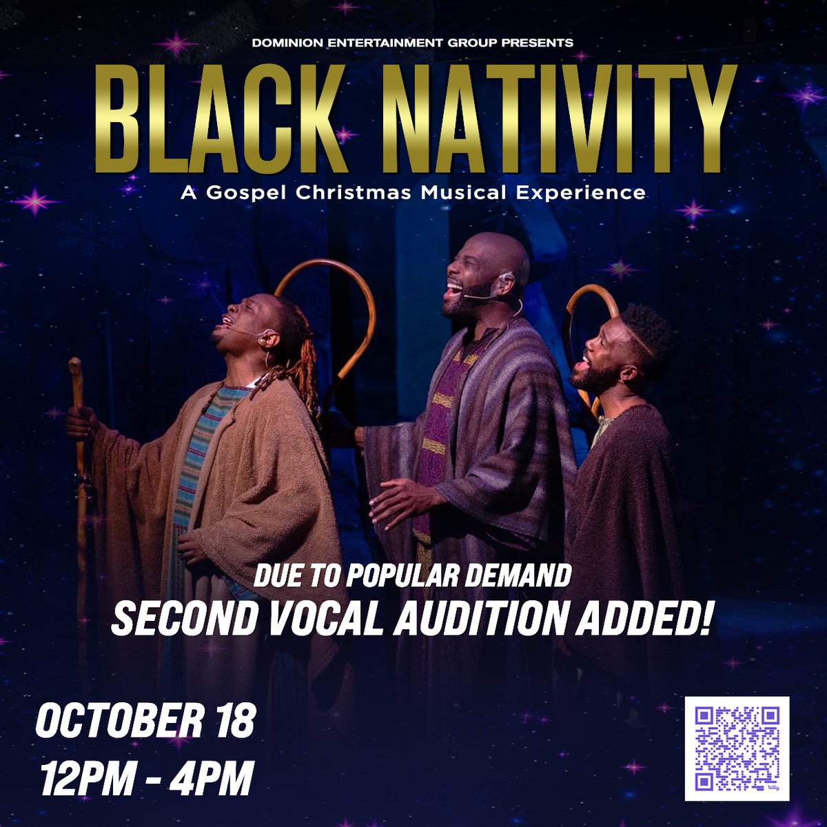 DomEntGroup's tweet image. Black Nativity 2nd Round of Auditions Added! - mailchi.mp/dominionent.or…