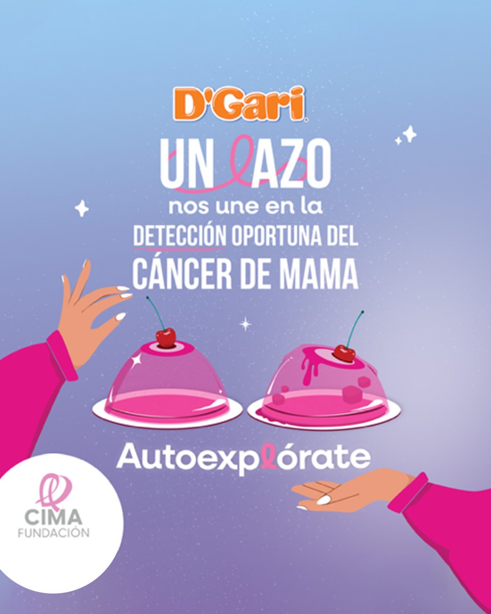CimaFundacionMX's tweet photo. ¡Disfruta de las gelatinas D'Gari sabor fresa leche y apoya una gran causa! Durante todo Octubre Rosa, al comprar nuestras gelatinas, estarás contribuyendo a la lucha contra el cáncer de mama con Fundación CIMA. Encuéntralas en tiendas de autoservicio y mayoreo. #Dgari #CancerDeMama #DgariFresaLeche #OctubreRosa #FundaciónCIMA