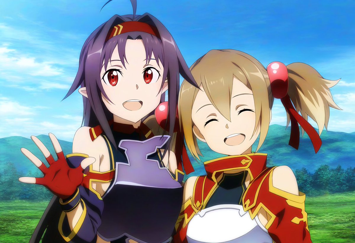 ユウキ＆シリカちゃんと一緒      
pixivで公開しました  
            
#シリカ 
#ユウキ
#SAO 
#AIart #AIイラスト︎

pixiv.net/artworks/13528…