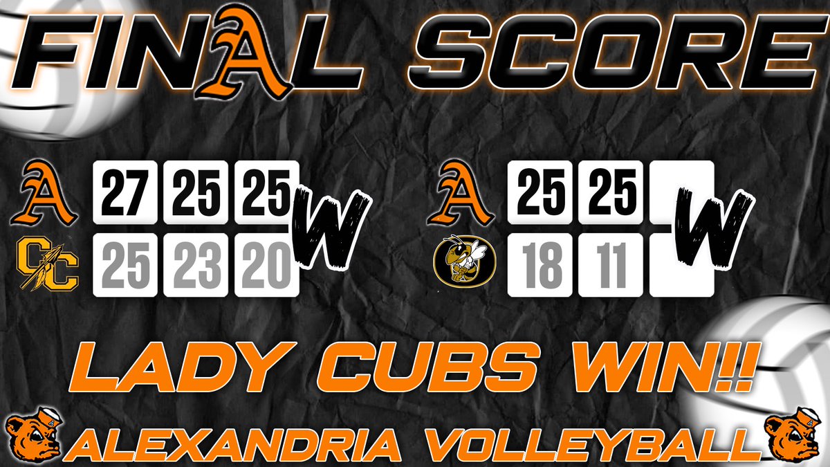 Alexandria Volleyball 🐻 tweet media