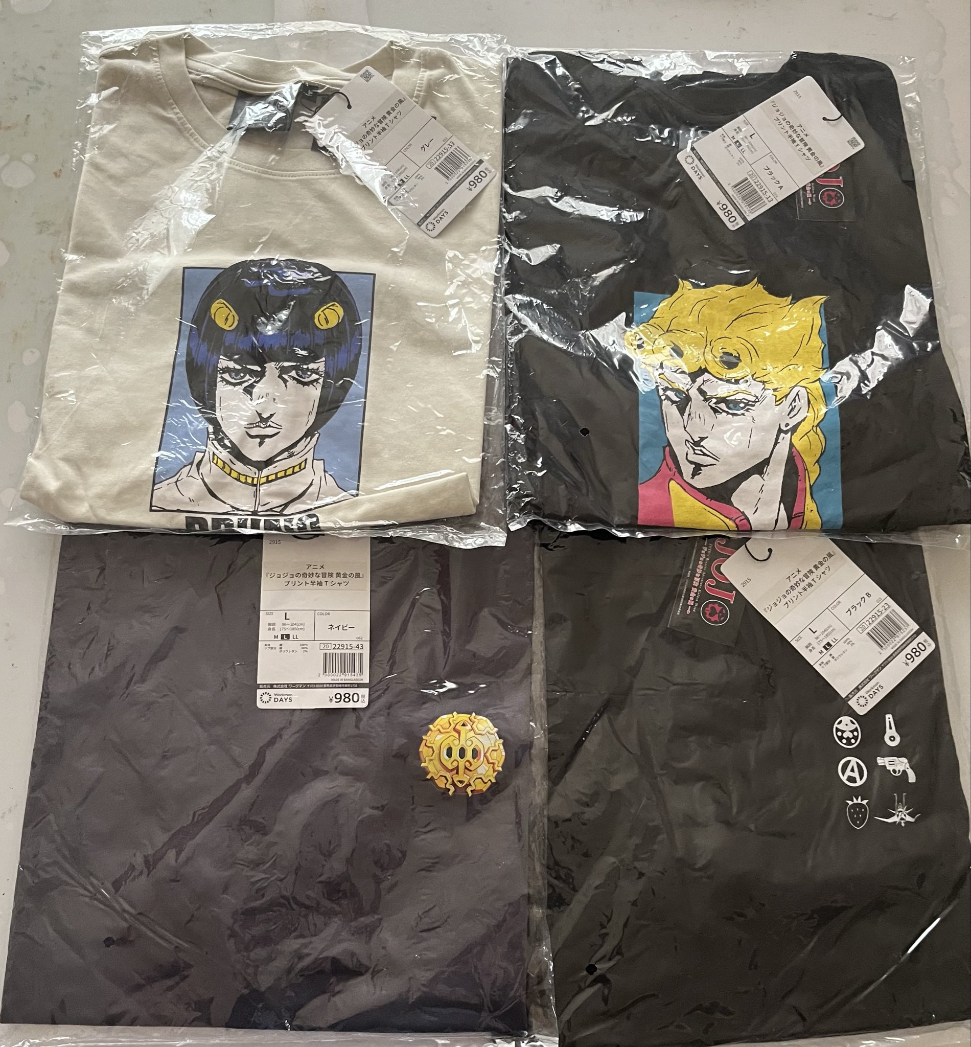 着用1回のみ‼︎ほぼ新品♡GRIS BLACK グリ ブラック Tシャツ XL Next：日本 ブラック - Short Sleeve T-Shirt (3-16yrs) from