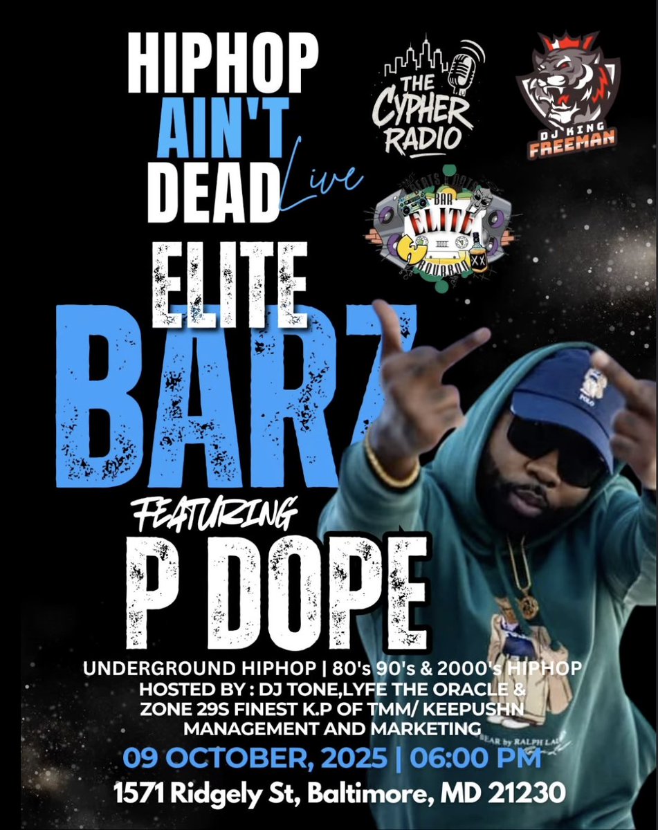5203records's tweet photo. Catch @dope_boy_p410 Live Oct. 9, 2025 https://t.co/k50gYN9bYa