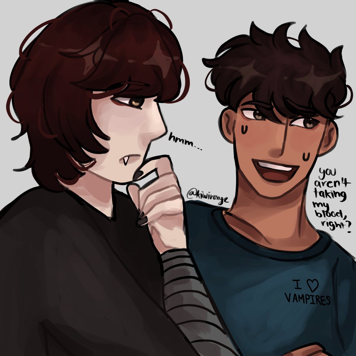 kiwiroxyz's tweet photo. day 2: vampire x human !! hmmโฆ.. is he โฆ
#skepechtober #skeppyfanart #hayechfanart #skepech https://t.co/U0Wvu1B8rg