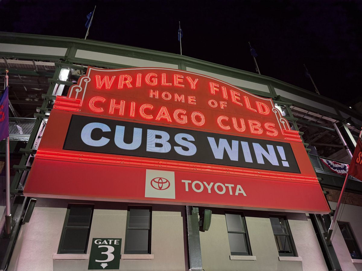 Xriptian's tweet image. Game #150 of 2025 - October 2,2025
San Diego Padres vs. Chicago Cubs
Wrigley Field, Chicago IL 
Wild Card Game 3 Win or Go Home

One of the most electric games all year. From the first pitch to the final out it was nonstop screaming and standing. Cubs fans were out in full force…