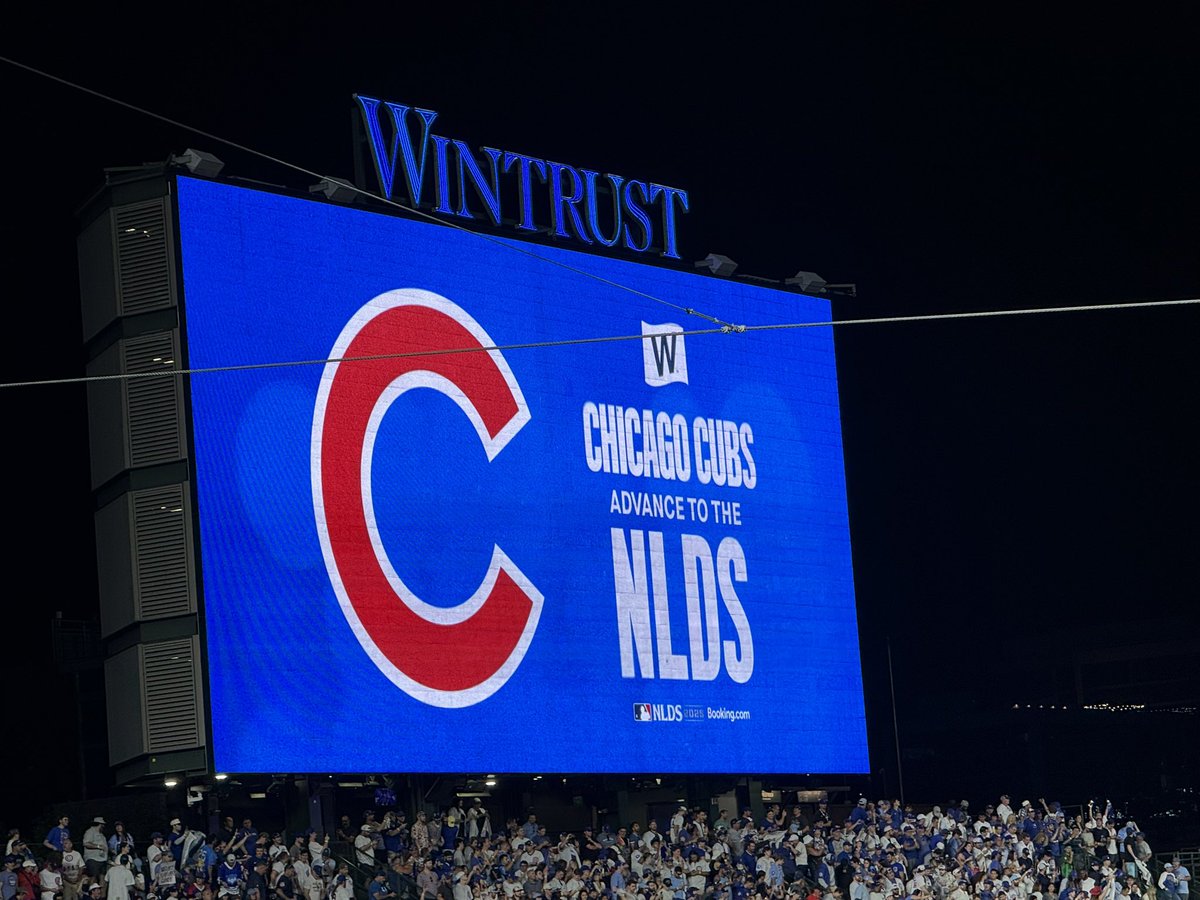 Xriptian's tweet image. Game #150 of 2025 - October 2,2025
San Diego Padres vs. Chicago Cubs
Wrigley Field, Chicago IL 
Wild Card Game 3 Win or Go Home

One of the most electric games all year. From the first pitch to the final out it was nonstop screaming and standing. Cubs fans were out in full force…
