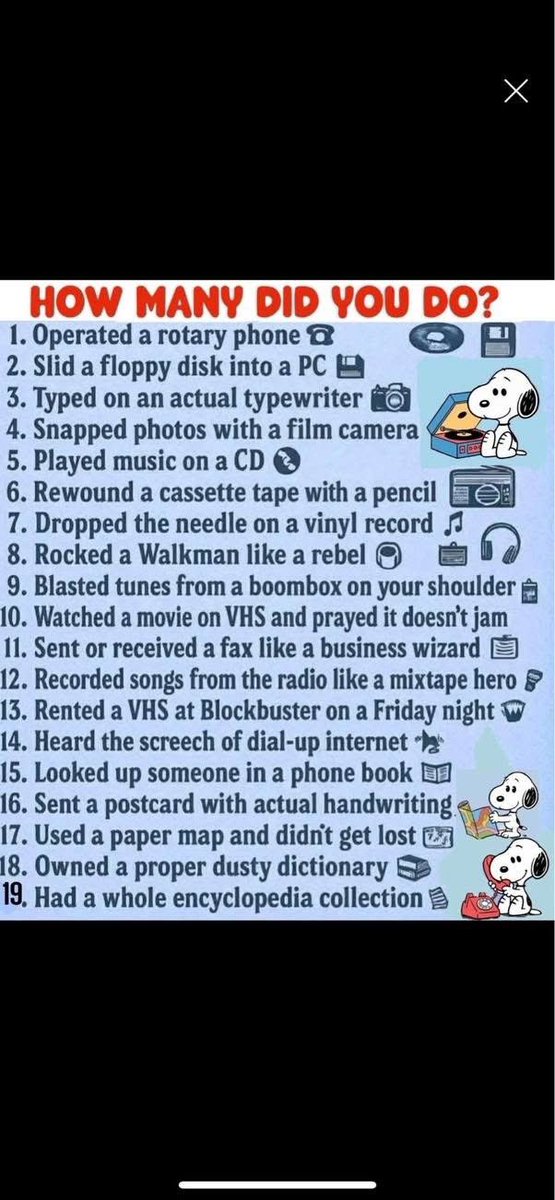 All of the below! I’m old! 🤦‍♂️