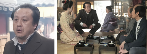 makoshomepage's tweet image. 借金取り・森山善太郎 役　#岩谷健司 さんが登場！

松野家の…200～100年単位と 返済が滞る現状の中 笑
トキちゃんを遊郭!?
トキちゃんは、働き手となる婿を取る事を提案 笑

✨根っからの人の良さが滲み出て
✨借金取りに向かない借金取り 笑
✨松野家の借金も小さく長～く優しく取り立て
#ばけばけ