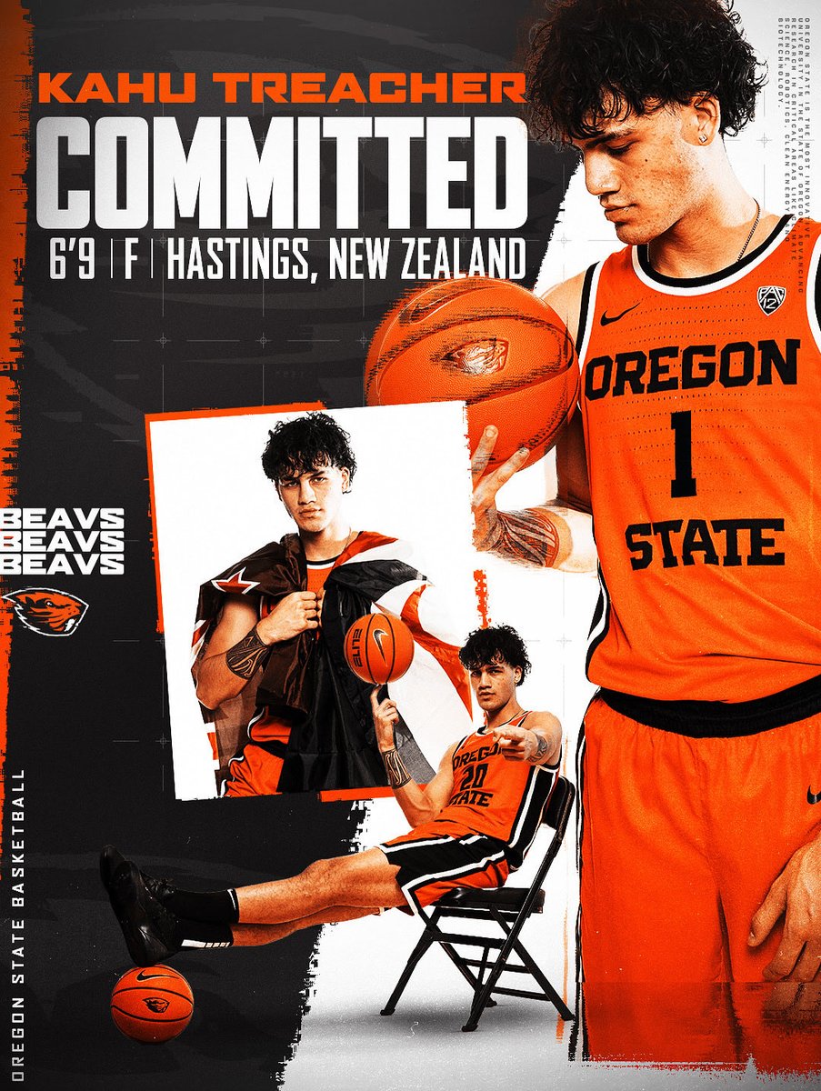Thank you God! After speaking with Coach Tinkle and the Oregon State Staff, I am blessed to announce my commitment to play at Oregon State University. Massive thanks to my whānau, especially my parents and my sisters, Coach Turner and everyone back home!

Go Beavs🦫!!