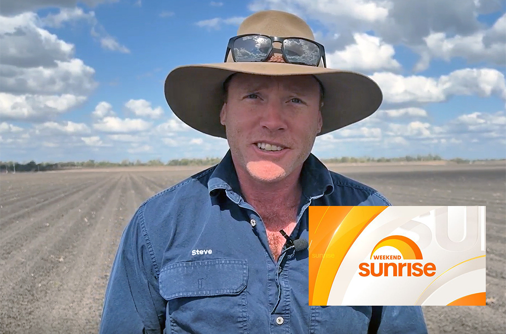 This Sat 4 Oct, <a href="/sunriseon7/">Sunrise</a> will broadcast live from the Darling Downs to showcase Australian cotton for #WorldCottonDay.

Tune in to see the broadcast from the McVeighs’ farm from 7am, then live crosses from the LDC Gin at Dalby. 🌱👨‍🌾👩‍🌾 #AusCotton

cottonaustralia.com.au/news/cotton-in…