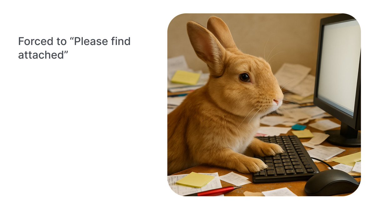 quire_io's tweet image. Every “please find attached” takes a year off my life. 😮‍💨

#workstruggles #9to5 #officehumor #9to5life #workplaceculture #worklife #worklifebalance #corporatelife #officelife #workhumor #officework #workmemes #corporatememes #employeelife #corporategirlies