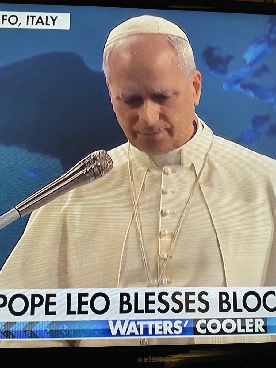 Well we all knew it. Here is the pope blessing an ice cube to stop global warming what a fake
