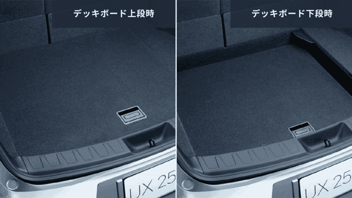 KINTO_JP's tweet photo. \ UXオーナーで登山好きの皆さま〜!⛰ /
アウトドア活動の荷物って多くて大変ですよね…
そんな時に頼れるのが『#KINTOFACTORY ラゲージアップグレード』!
荷物の形や大きさに合わせて使い分けできる2段デッキタイプで、最大268Lの荷室容量を確保✨
登山はもちろん、キャンプやスポーツなどでも大活躍間違いなしです👍 #登山の日