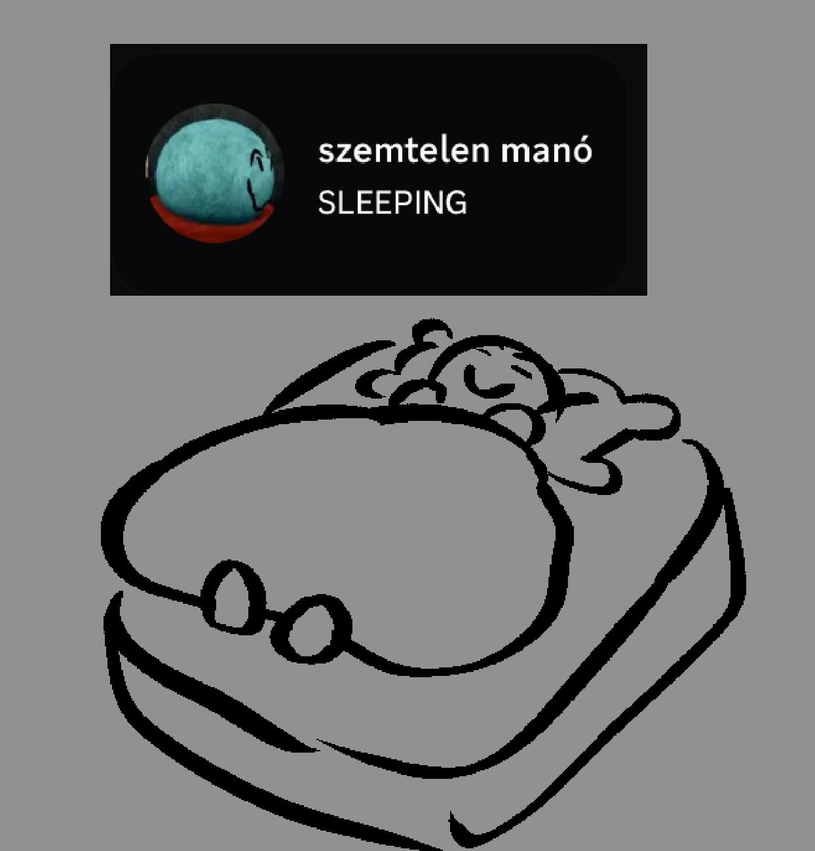 a cheeky mugen account friended me on discord and seeing the like. little status notifications is really funny. Good to know cheeky mugen! ignore how awful the bed looks i made this in 30 seconds