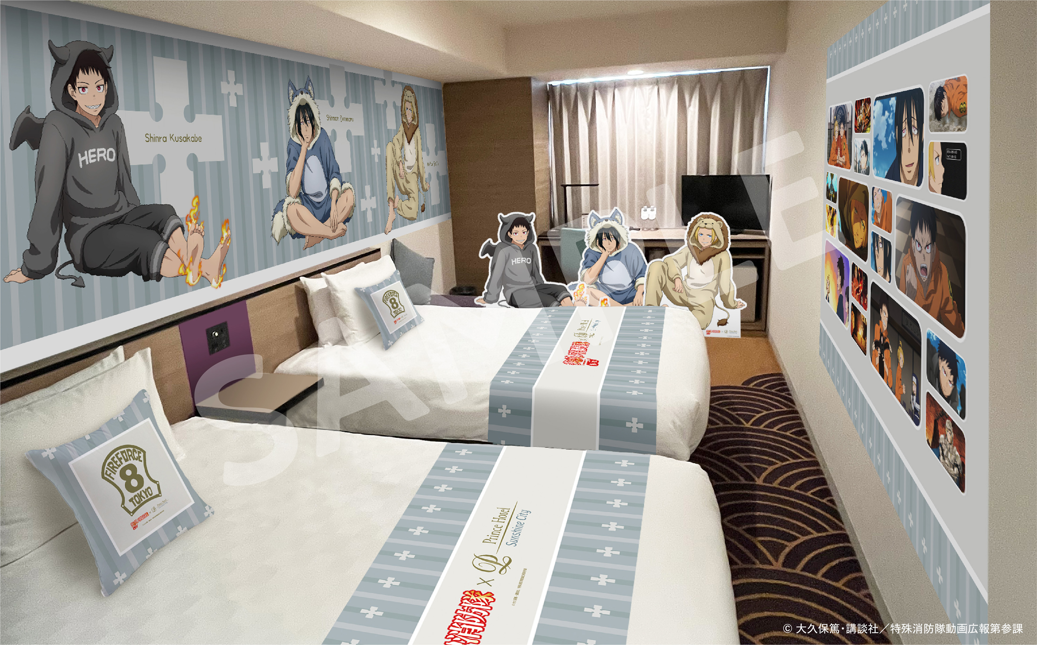 エヴァンゲリオン　サンシャインプリンスホテル　オリジナルアメニティ　イケプリ25 エヴァンゲリオン サンシャインプリンスホテル オリジナル