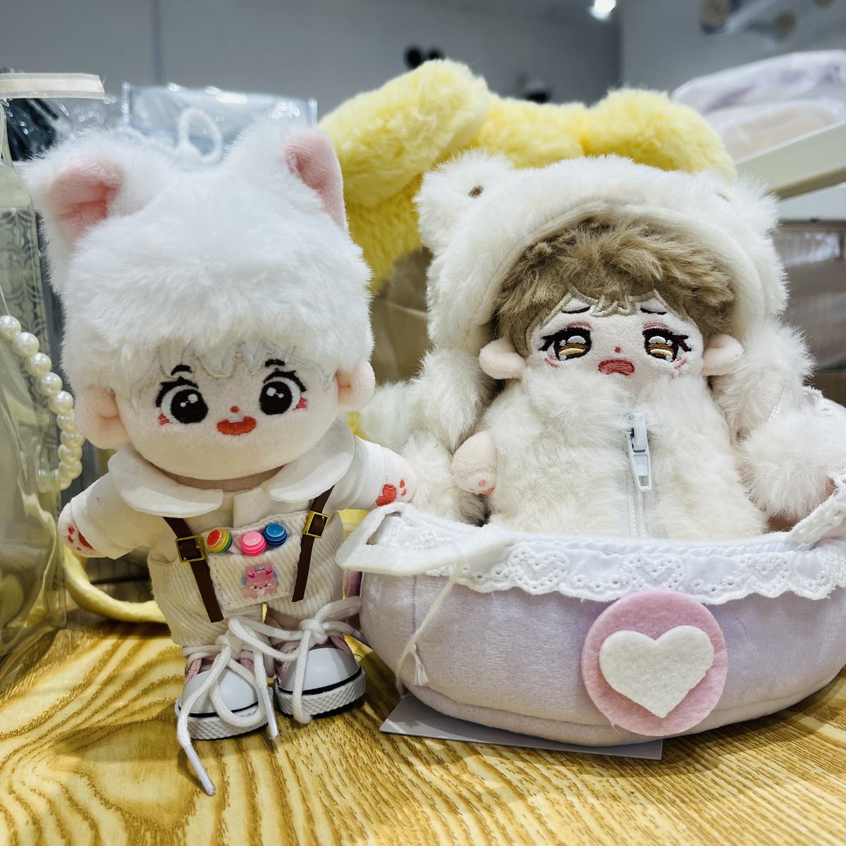 おはようございます☁️本日もシェリーココオープンしました🍎 ぬい服
