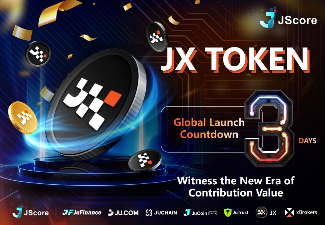 jscoreofficial's tweet photo. 🔥 3 DAYS LEFT! 🔥

The global launch of JX TOKEN is almost here 🚀
Exclusively on @Jucom_Official , powered by @juchain101 

A new era of Contribution Value is coming — where every action counts. ⏳

Are you ready?

#JXToken #JScore https://t.co/yqsIkug0FI