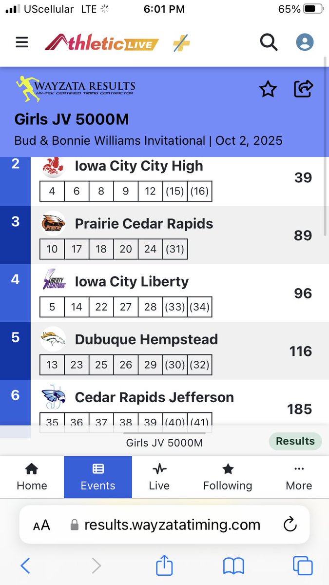 hempstead ladies XC tweet media