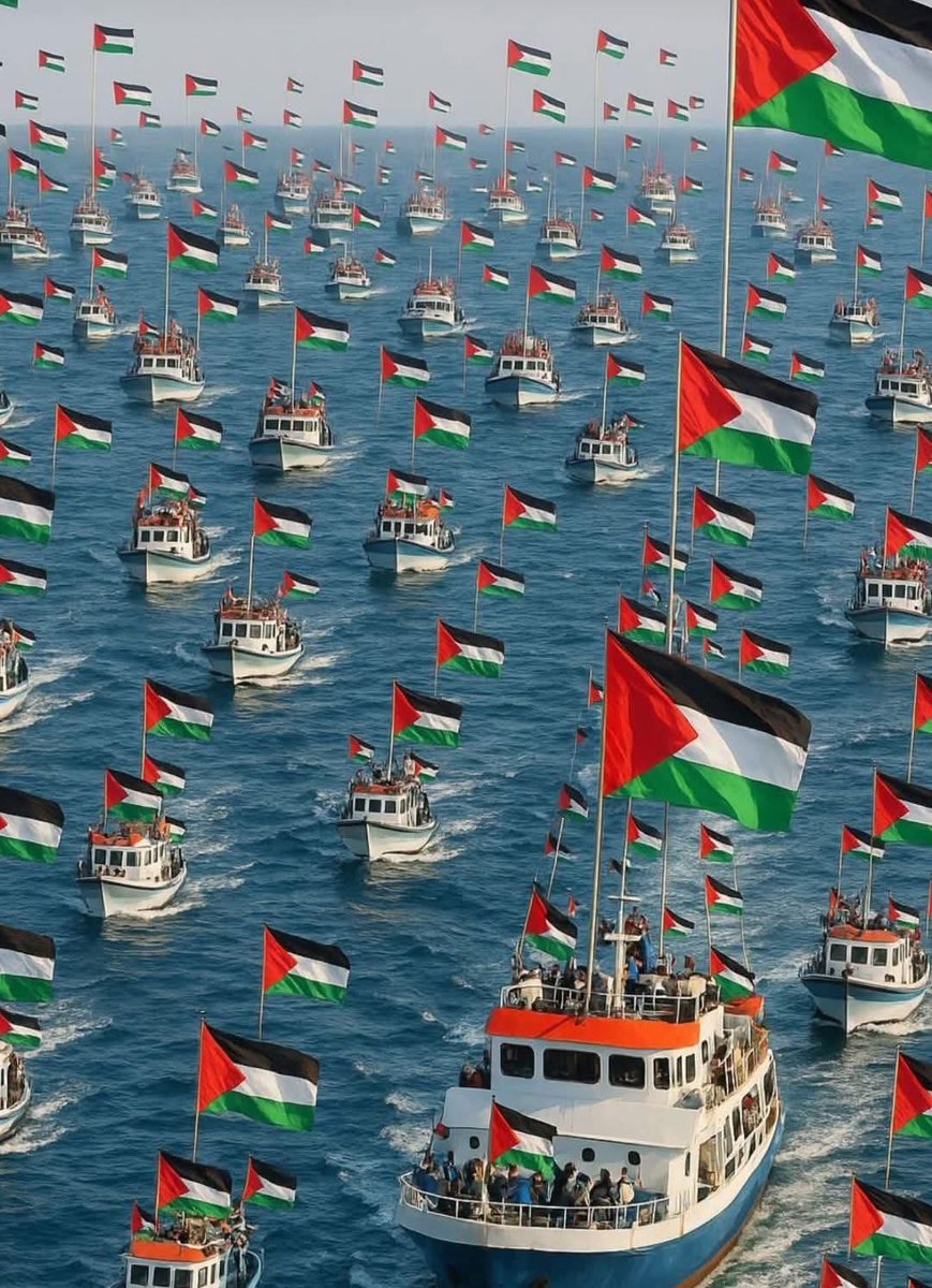 ihc06's tweet image. Gazze için, insanlığın onuru için çıkılan vicdan ve umut yüklü bu kutlu yolculuğun tüm kahramanlarına, Sumud Filosuna selam olsun!

Yüreğimiz, dualarımız sizinle… 🇵🇸🇹🇷

#SumudFilosu #Gazze
#SumudForGaza #GlobalSumudFlotilla #MyAgendesumud #AblukayıKır #Gaza