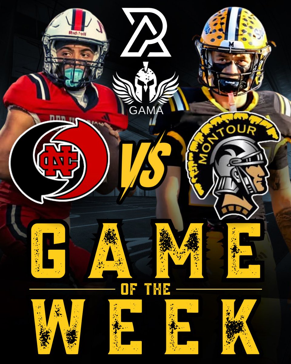 You already know I’m on site for this one. PA Today Game of the Week! <a href="/MarinoGraham1/">Marino Graham</a> <a href="/halajcio/">Caden Halajcio</a> 

(4-2) Montour vs (5-1) New Castle 

#WPIAL