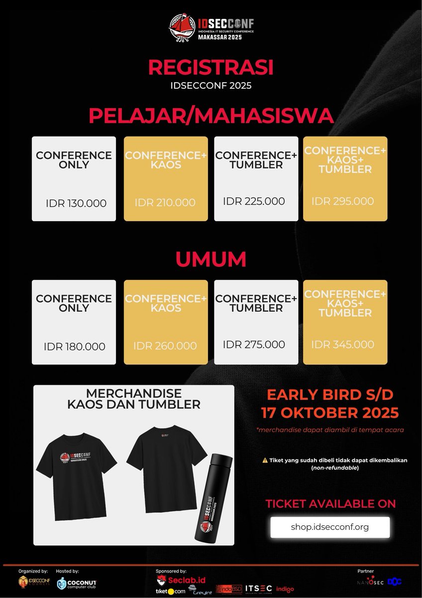 IDSECCONF tweet media