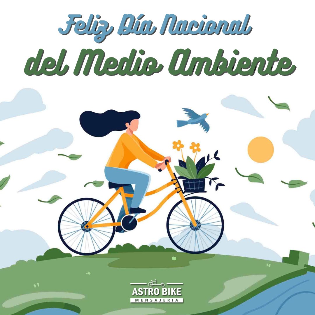 astrobikecl's tweet photo. ▶️Feliz Día Nacional del Medio Ambiente! 💚🌎Porque creemos firmemente que la #bicicleta tiene un rol fundamental en el cuidado del medio ambiente te compartimos 4 tips 🚲📝¿incluirías algún otro?🤔

#diadelmedioambiente #medioambiente #sustentabilidad #movilidadsustentable https://t.co/u2MIjUty1V