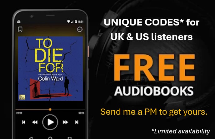 WardProWords's tweet photo. I still have some UK &amp; US book codes for people who love #audiobooks #audiobook and those who are visually impaired. Book 2 is currently being recorded by the narrator!

Send me a DM!
#crimefiction #thriller #serialkiller 
https://t.co/raphJ8JhgM https://t.co/o8m5deBztj